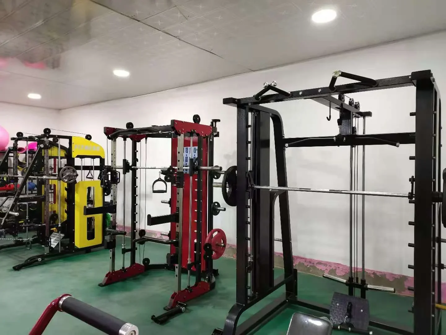 2026 Home Gym Smith Machine Cable Crossover Power Rack All-in-One Unit