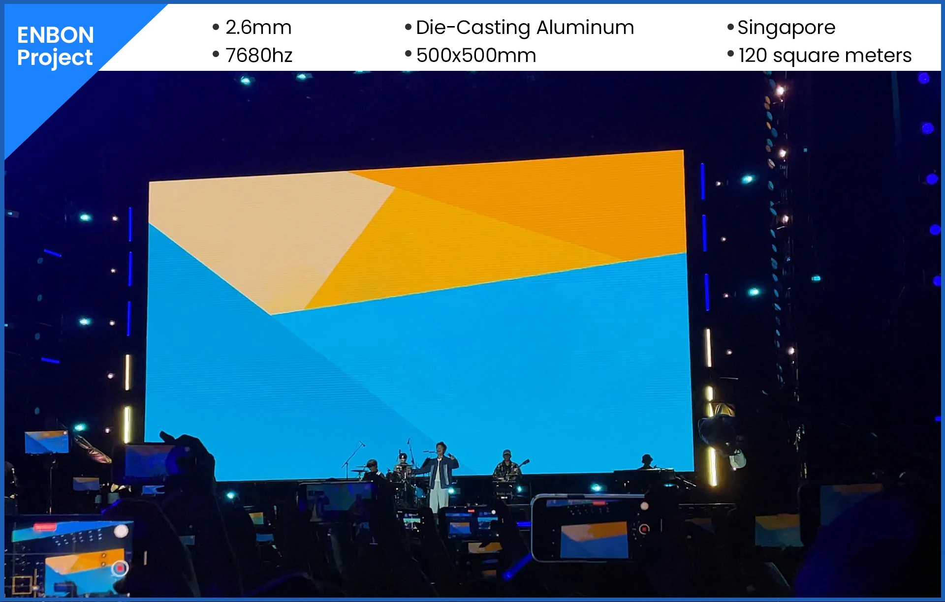 2 by 3 Meters Waterproof LED Screen Manufacturing Company Full Color LED Video Wall P2.6 P2.9 P3.9 Event LED Stage