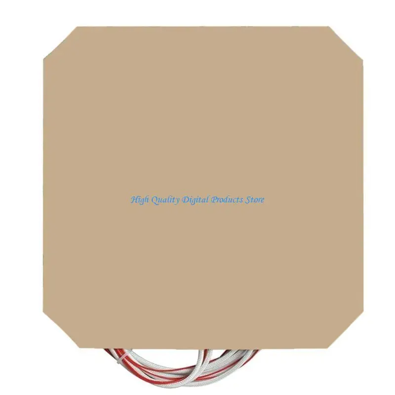 U2JE Printers 12V 200W Silicone Heating Pade Heter Square Square Bed สำหรับ Anycubi