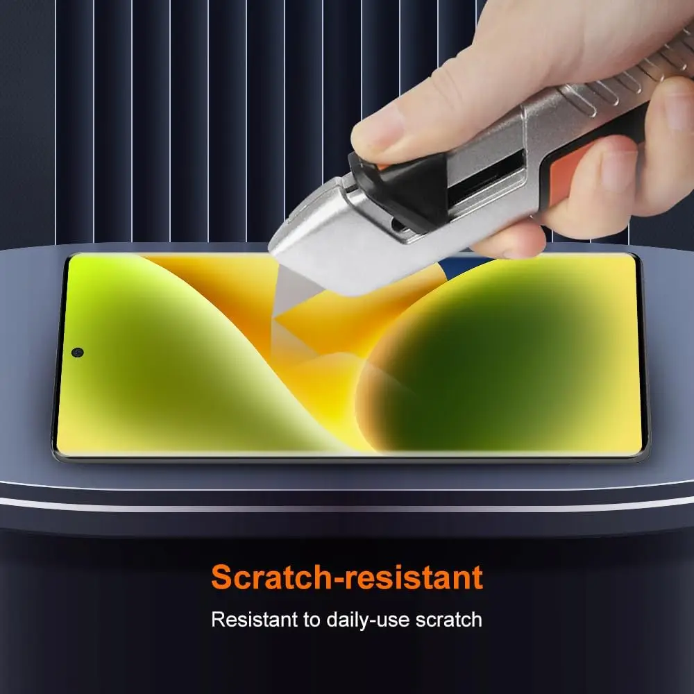 

2/4Pcs Tempered Glass For Huawei Honor 60 70 90 3D Curved Ultrasonic Fingerprint Screen Protector