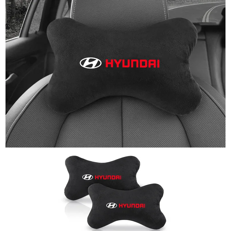 

Car Headrest Neck Pillow Auto Accessories for Hyundai Tucson Accent Elantra Santa fe Sonata I20 I30 ix25 Car Accessories
