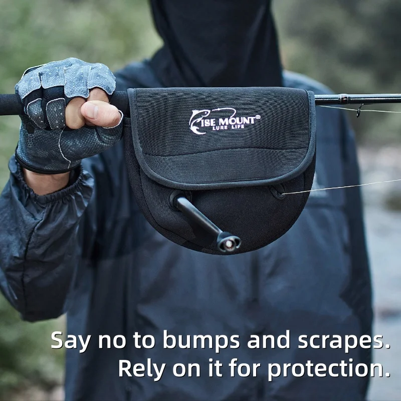 

Outdoor S/M/L Spinning Fishing Reel Cover Neoprene Wheel Protective Case Waterproof Reel Bag Storage Water Drop Wheel Pack