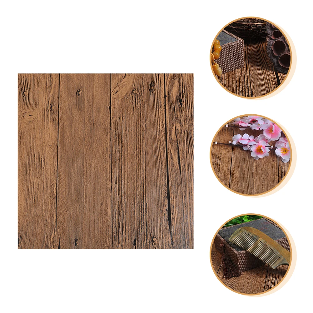 

Wood Grain Background Board Retro Photography Backdrop Durable Lightweight Studio Party Home Decor Video Shoot Tool