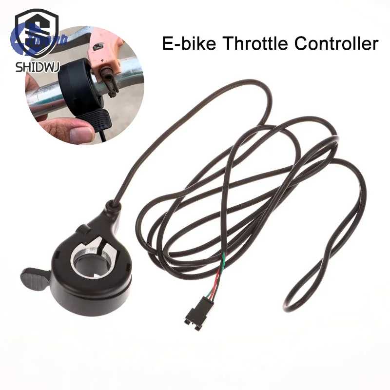 

New！Electric Bicycle Throttle Speed Regulator Non-Display Speed Control Thumb Throttle Accelerator E-Bike Scooter Accessories
