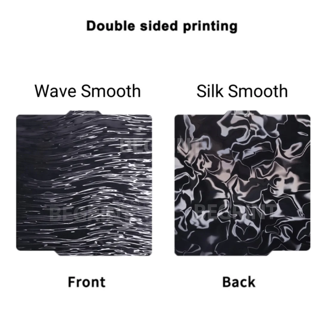 For Bambulab A1 Build Plate P1S X1C Pei Textured 257x257 H1H PEY Peo Sheet Spring Steel For Bambu Lab X1 Carbon Bambulab P1P Bed image 3