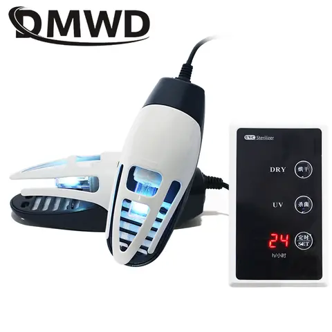 DMWD 전기 신발 건조기, UV 냄새 탈취제 건조기, 자외선 살균기, 발 보호기, 부츠 건조 기계, 히터 워머