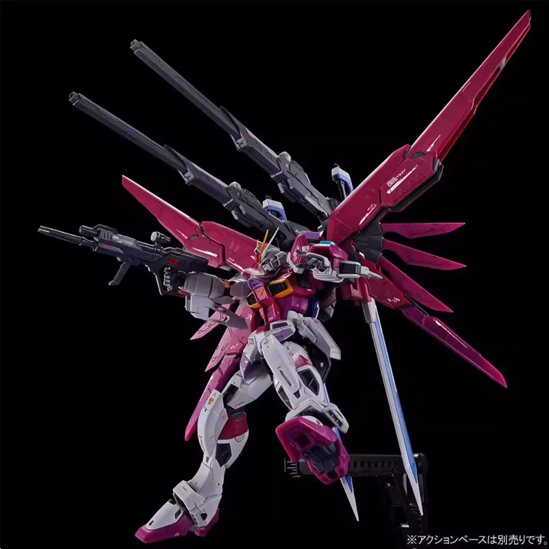 高速配送バンダイアニメ RG 1/144 デスティニーインパルスガンダムオリジナルモデルおもちゃアクションフィギュアコレクタブルオーナメント子供ギフト