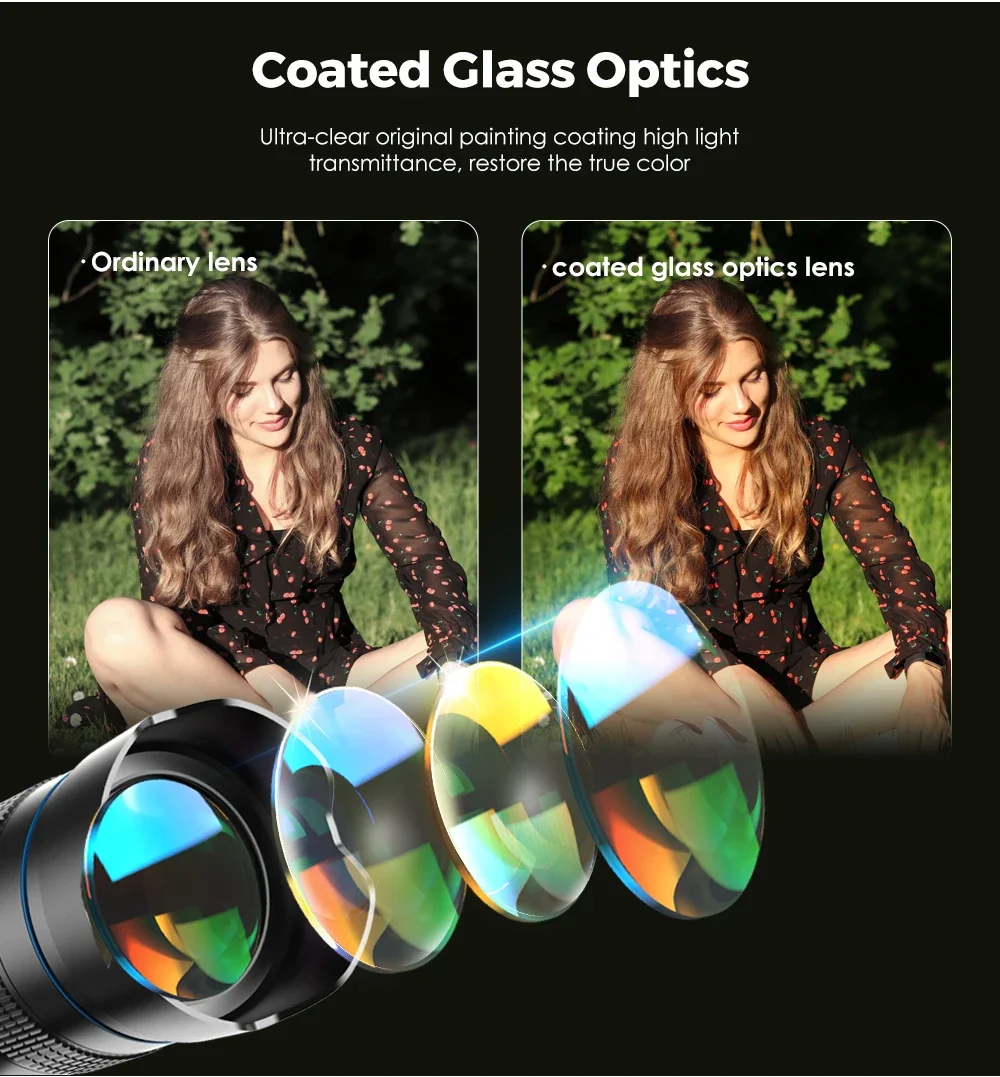 Pro HD 28X Metall Teleskop Objektiv Telefon Kamera Objektiv Monokular Mit Mini Selfie Stativ Für IPhone 78 Xiaomi Alle Smartphone