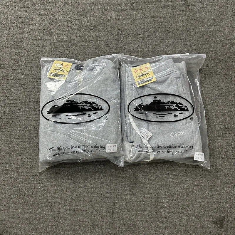 

Повседневный костюм, осенне-зимняя спортивная одежда, длинный открытый кардиган с вышивкой све, комплект с капюшоном и брюками для мальчиков-подростков