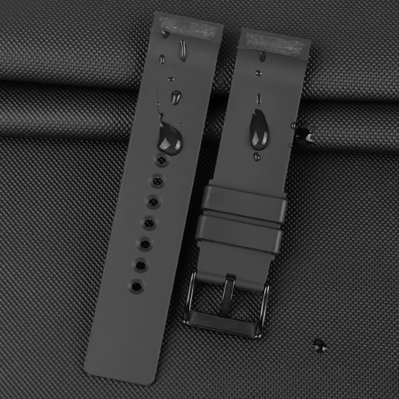 المطاط حزام ساعة ل كارتييه Sandoz سانتوس 100 سلسلة الرجال المرأة سيليكون حزام (استيك) ساعة حزام مقاوم للماء معصمه 20 مللي متر 23 مللي متر #5