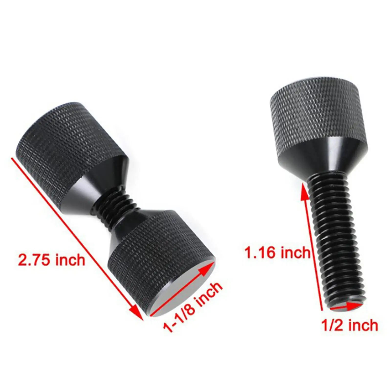 1-1/8 "Twee Gaten Flens Uitlijning Pin Set Met Geanodiseerd Oxide Eenvoudig Te Gebruiken Aluminium Voor 1/2" Pijp Tot 12 "Niveau 150 Flenzen