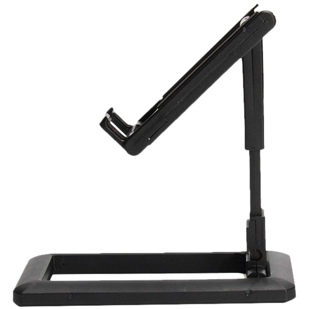 

Tablet Holder Stand Mobile Phone Desktop Bedside Lazy Foldable Adjustable Smartphone Universal Folding Black Tabletop