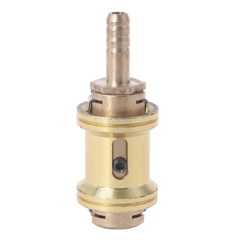 6.5/8mm Air Chuck Adapter Tire Inflator Tire Chuck Compressor Accessories Gold Tone for Vehicle