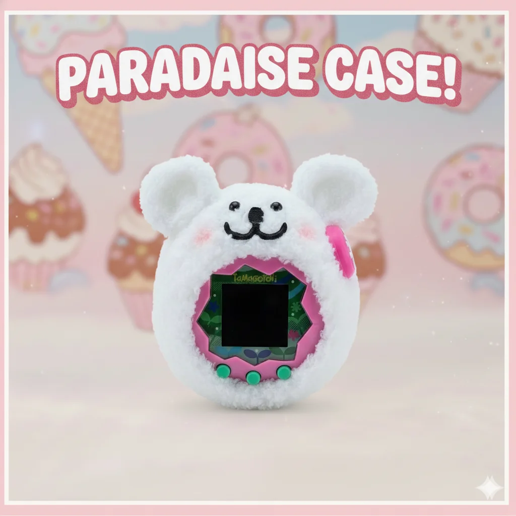 

Новый защитный чехол из пряжи ручной работы для Tamagotchi Paradise Happy Garden, теплый и милый король мыши на складе