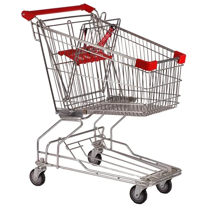 Manufacturer Supply Folding Foldable Hand Shopping Trolleys Carts