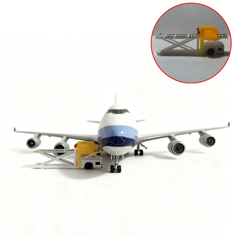 

1 шт., масштаб 1/400, грузовая обработка, автомобиль, челнок, автобус, рельефный штат, статическая модель, украшение, аксессуары для сцены в аэропорту