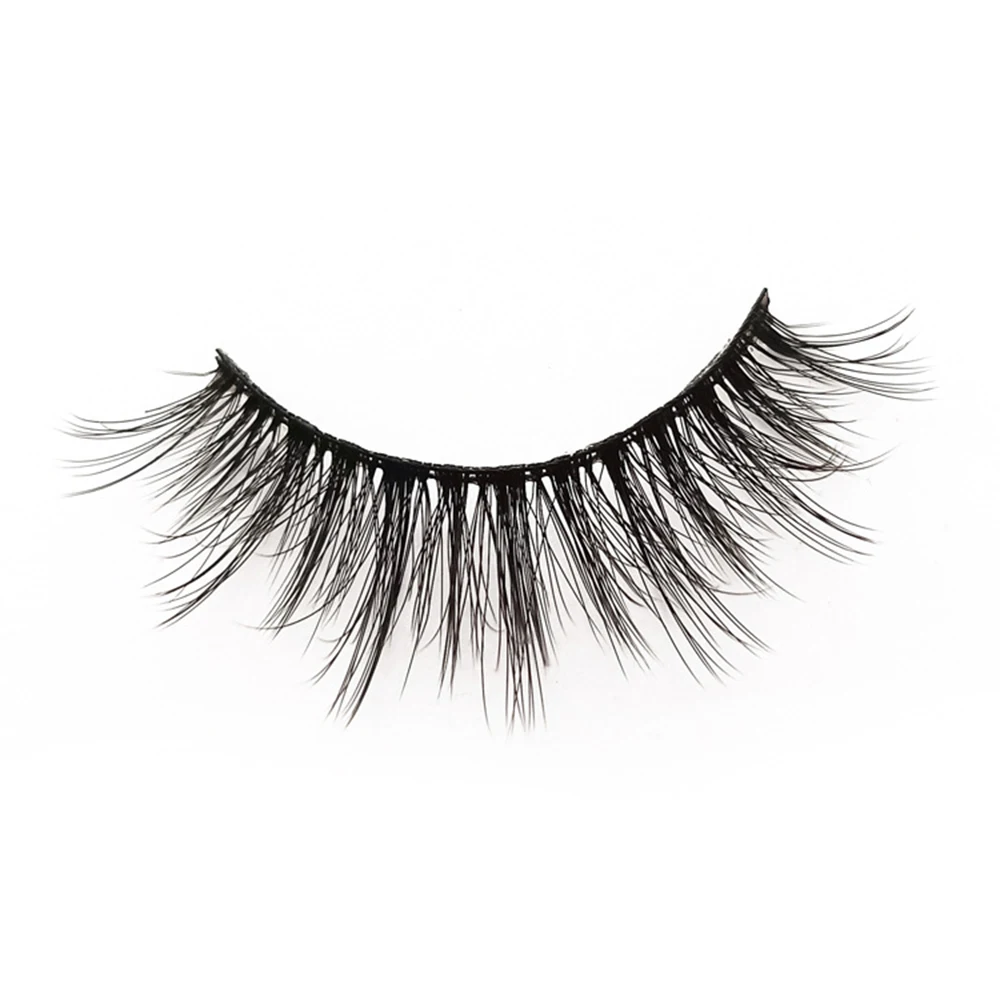 ขนตาปลอมธรรมชาติสวมใส่สบายขนตาปลอมสำหรับอุปกรณ์แต่งหน้าคอสเพลย์ปาร์ตี้