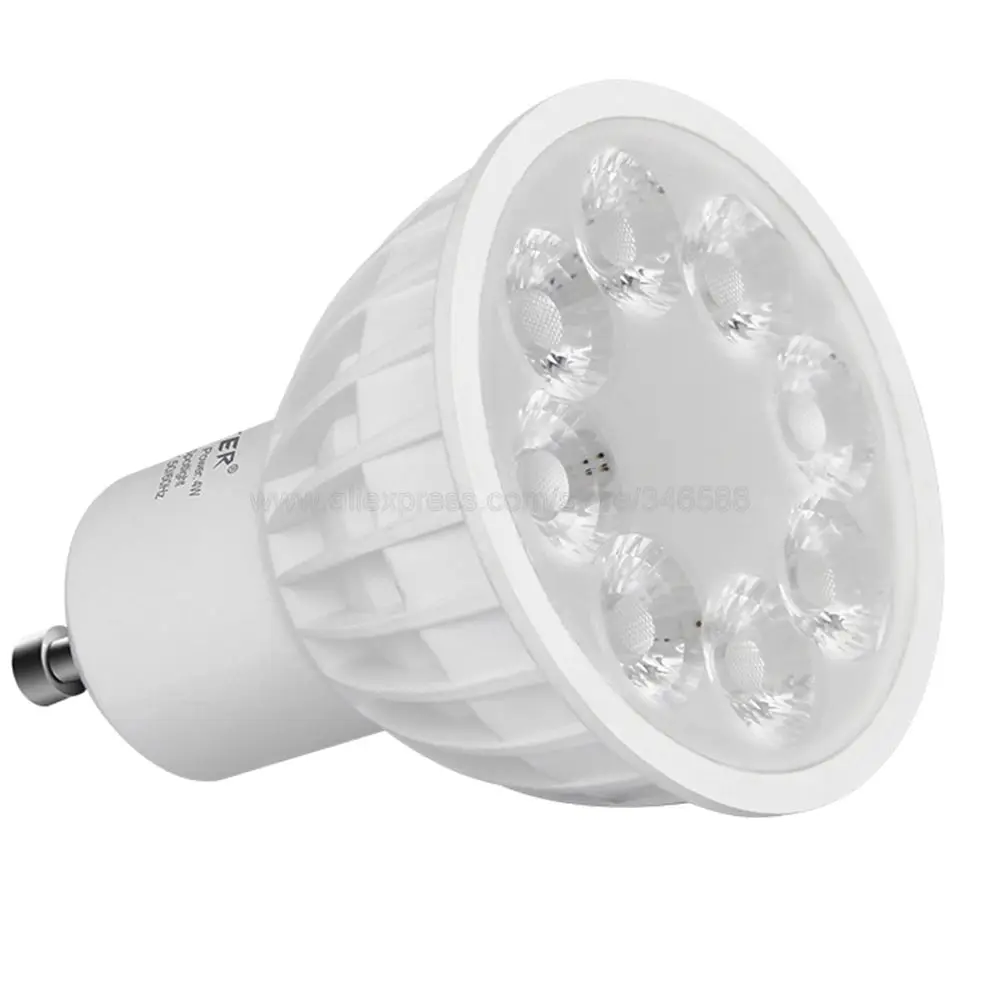 MiBoxer FUT103 4W RGB+CCT Smart LED Light Bulb GU10 AC110V 220V Support 2.4G 4Zone Remote / Smartphone APP WiFi /  Voice Control