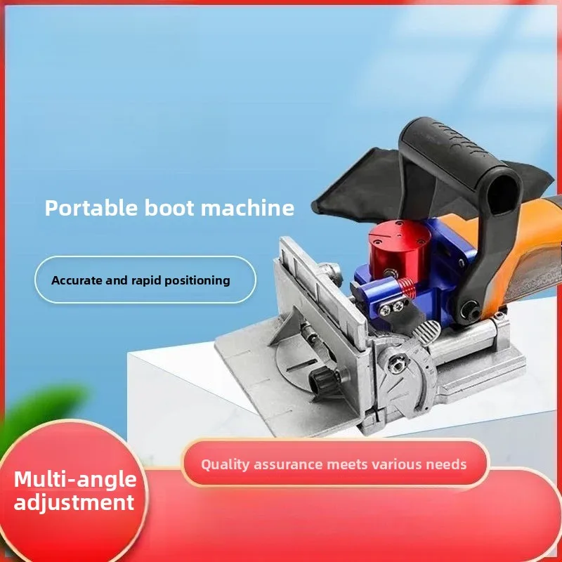 Portable Wood Router & Slotting Machine for Invisible Furniture Connectors & Dowel Jig for Wardrobe