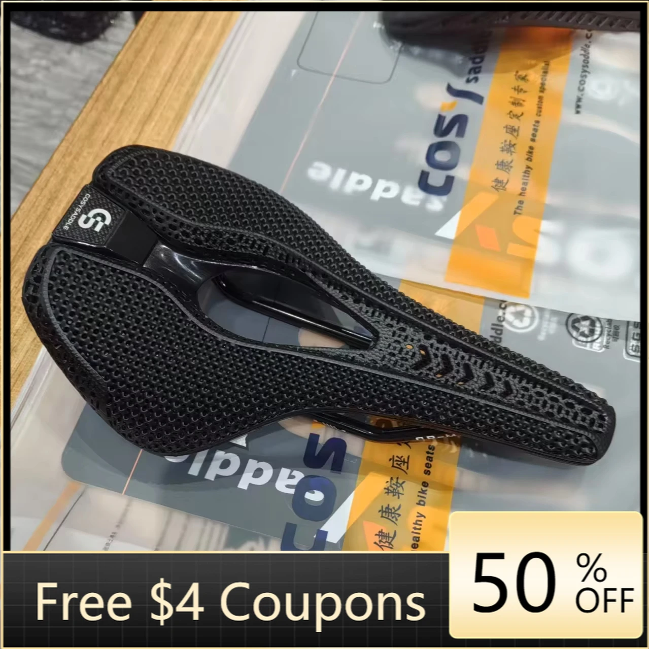 

COSY SADDLE велосипедное седло из углеродного волокна с 3D принтом для горного велосипеда, дорожное велосипедное седло, дышащее амортизирующее снаряжение для верховой езды