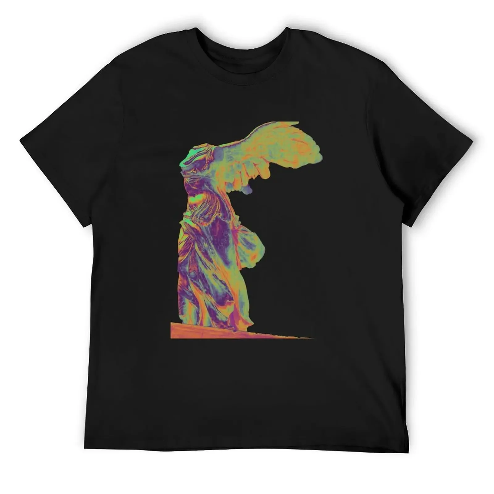 Winged Victory of Samothrace Premium T-Shirt heavyweights man clothes plain quick drying funny t shirts men