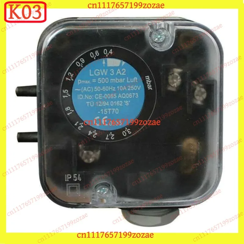 KJ02 Air Pressure Switch Gas Pressure Switch Combustion Machine Accessories LGW3A2 LGW10A2 LGW50A2 LGW150A2