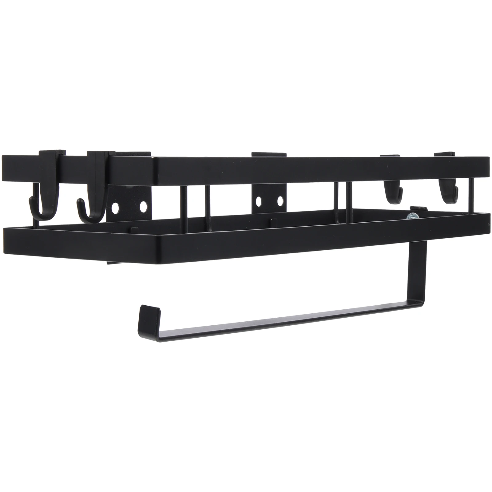 

Bathroom Shelf Organizer Iron Baskets Storage Shelves Shower Hanging Wall Basket Metal Wire Bath Essential No Drilling