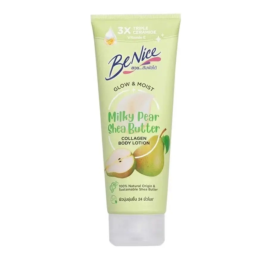 

Thai Benice Body Lotion, Lychee Rose Scent, Long Lasting Fragrance, Hydrates & Nourishes Skin, Silky Feel