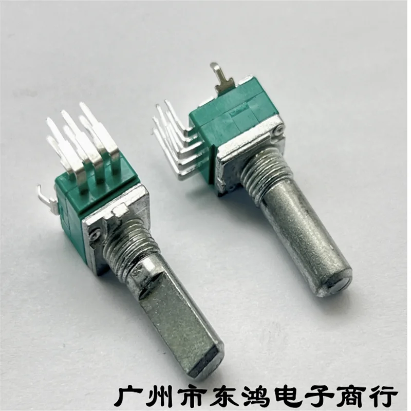 5 PCS Pioneer DJ volume adjustment RK09 precision dual potentiometer A10K handle length 20mm
