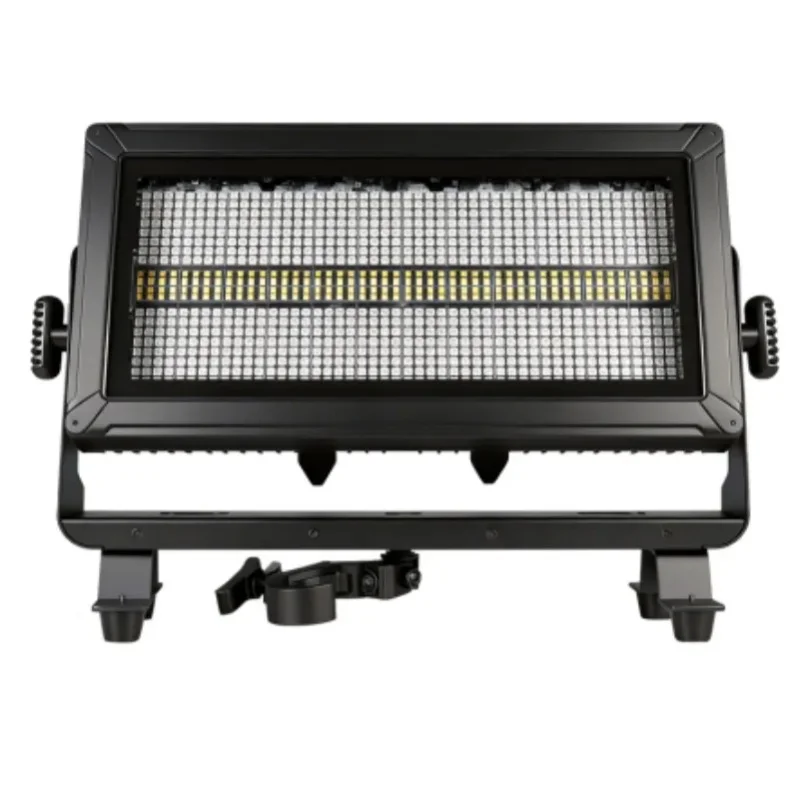 IP65 Wasserdichtes 400W RGB Pixel-Stroboskoplicht 12 Unabhängige Pixelzonen Superhelle Blitzbeleuchtung DMX512 für DJ Disco Bar Hochzeit Bühne Party Outdoor-Aufführungen