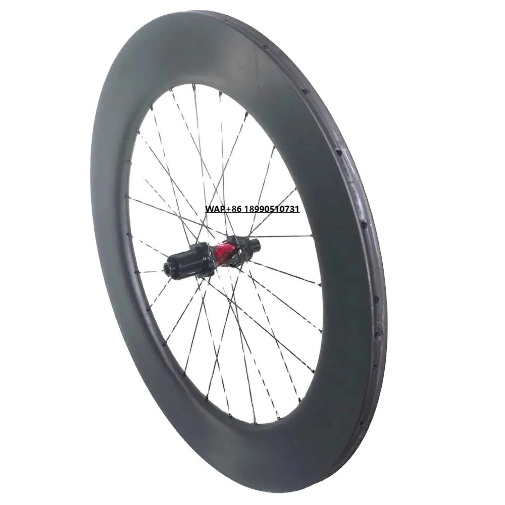 

Super Light Tubular Carbon Road Wheels Disc Brake 45mm 50mm 60mm 88mm Racing Bicycle Wheelset 25mm Width