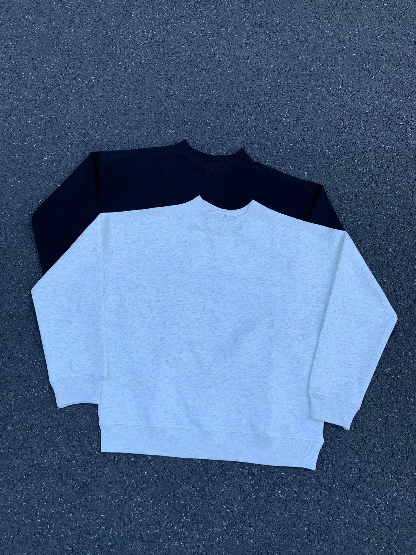 

Мужская хлопковая повседневная спортивная толстовка American Sle 450G Boxy Heavyweight, свободного кроя, с круглым вырезом, без подкладки