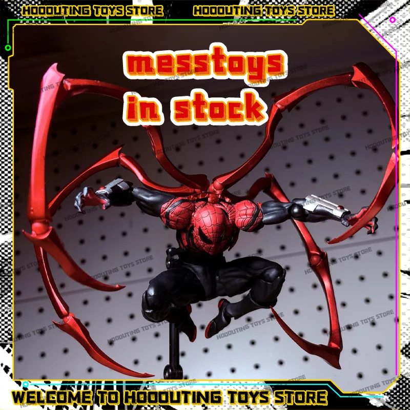 En Stock, juguetes para desorden, figura de acción Superior de Spiderman, Messtoys, figuras de Spider Man, estatuilla de Spider-man, juguetes de modelos coleccionables, regalo