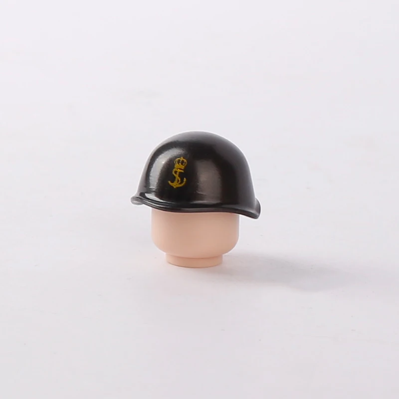 MOC WW2 Military Italy Helmets Building Blocks Army Navy Cap Soldiers Accessories Bricks Toys Boys