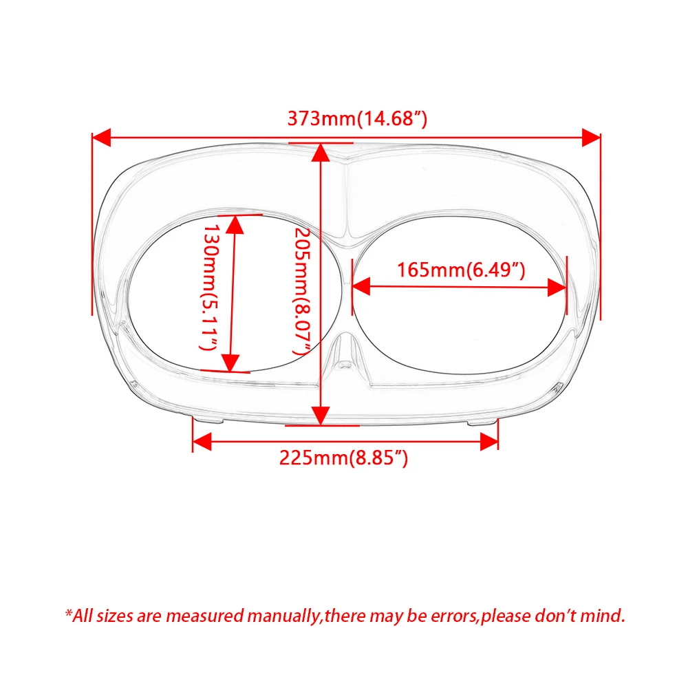 Headlight Head light Bezel Scowl Outer Fairing Cover For Harley Davidson Touring Road Glide FLTR/ FLTRX 1998-2013 MotorAccessory
