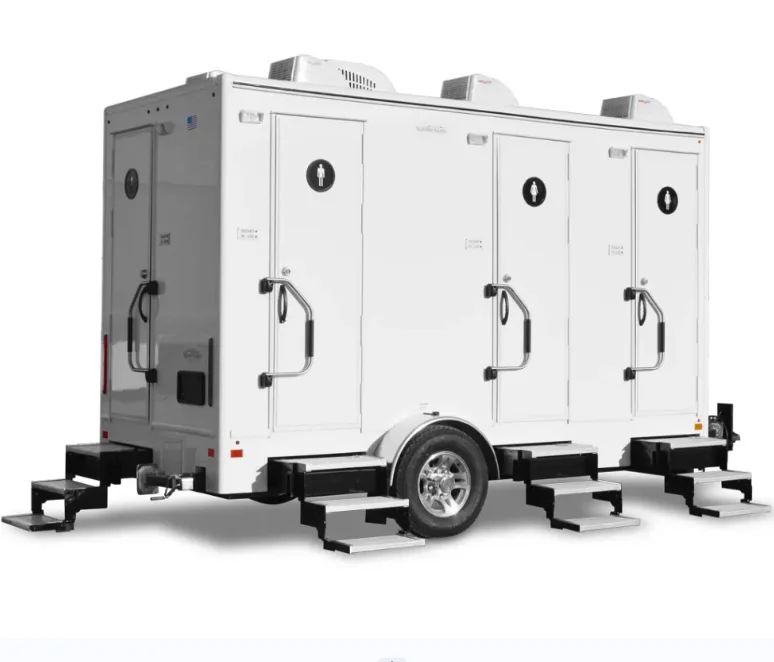 Public toilet Mobile toilet Outdoor portable activity Mobile toilet Trailer