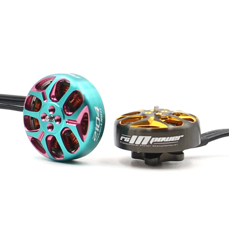 RCINPower GTS V3 2104 1800/3000KV Brushless Motor 3~6S Lipo 1.5mm External Shaft For 3~6 inch Propeller 3~4inch Toothpick Drones