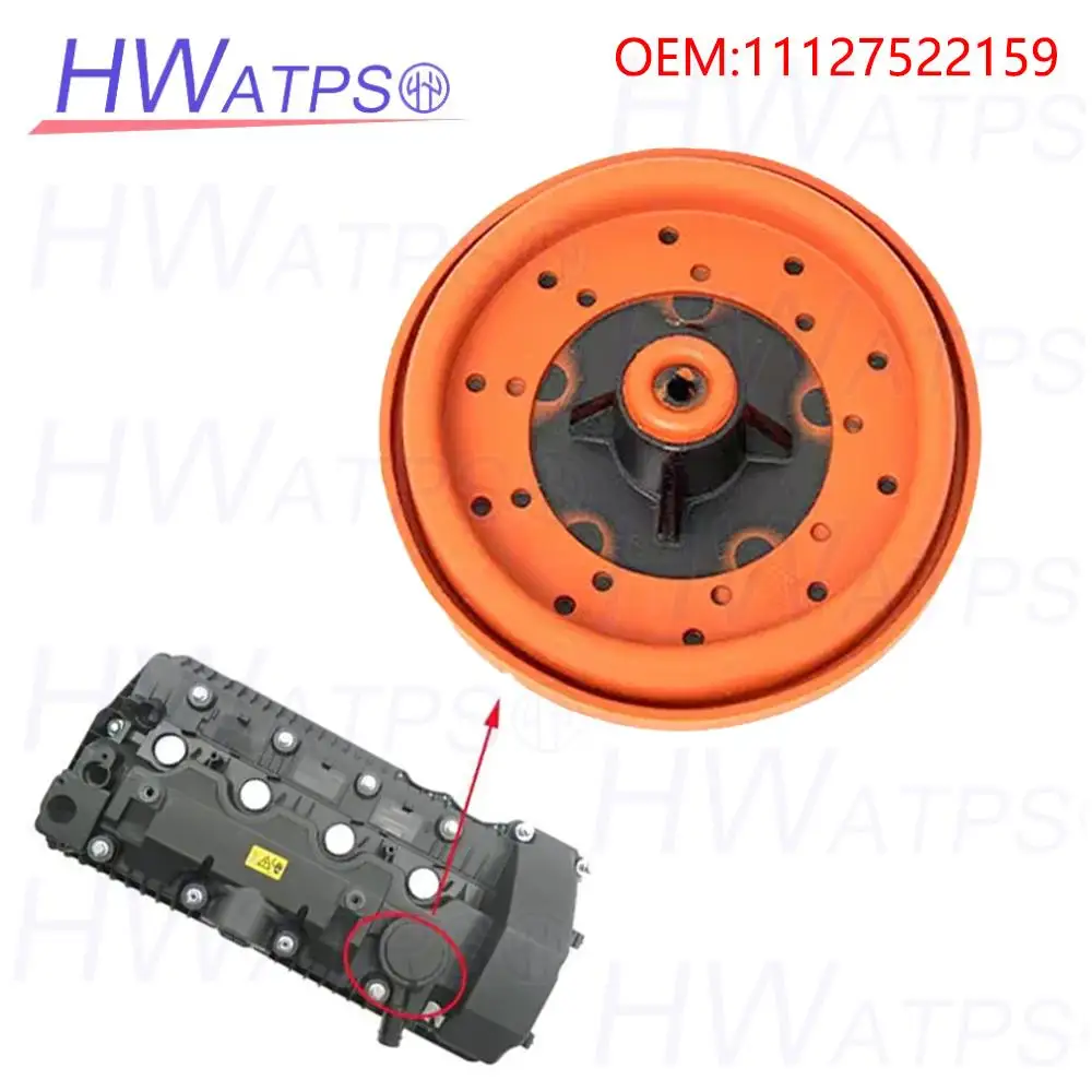 11127522159 PCV Valve Membrane For BMW 545i 550i 645Ci 650i 745i Alpina B7 11127563474 view 3