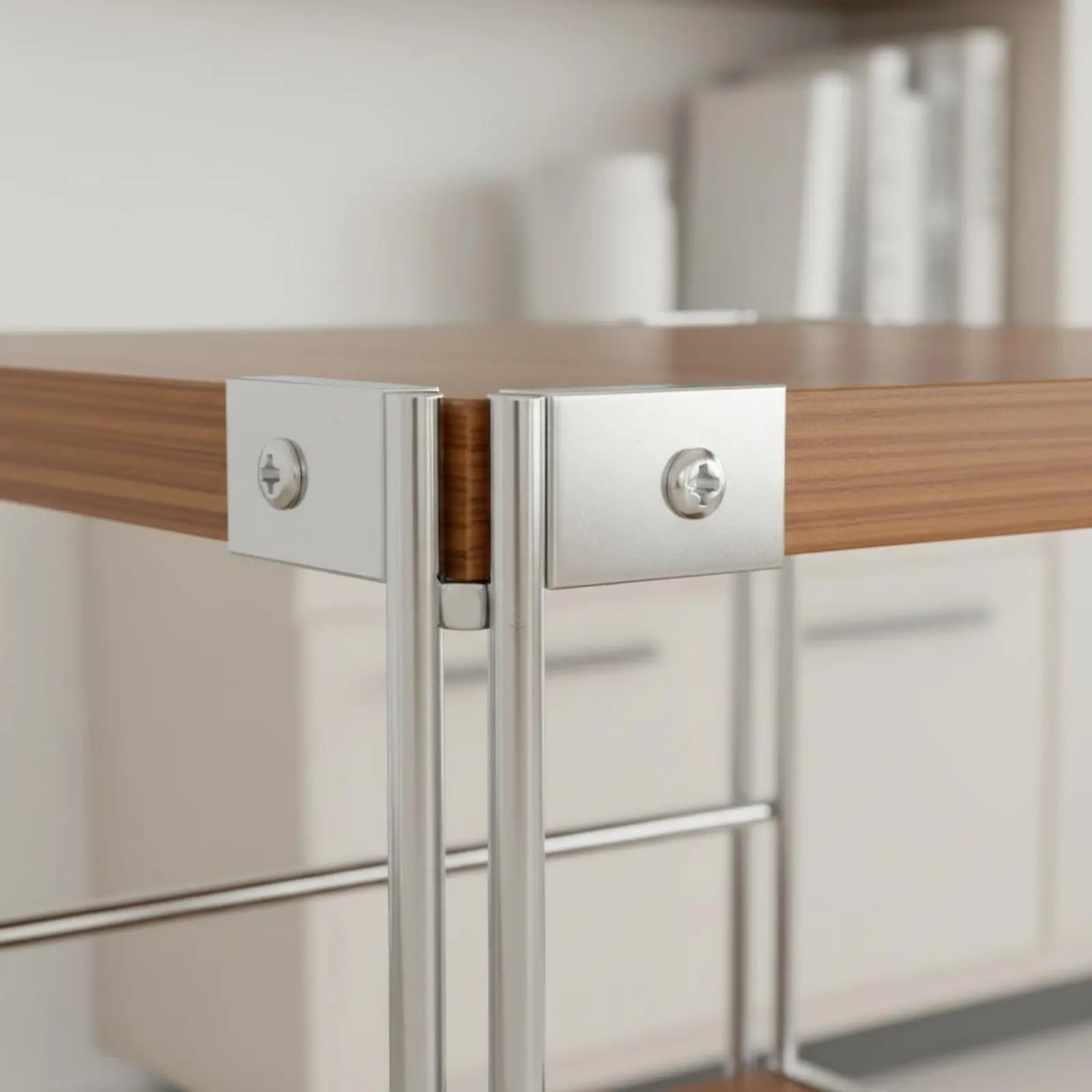 Narrow Floor Standing Shelf Sturdy Duty Multi-Tier Accessible Shelving Single-Tier Shelving Single-Tier Adjustable Shelves view 2