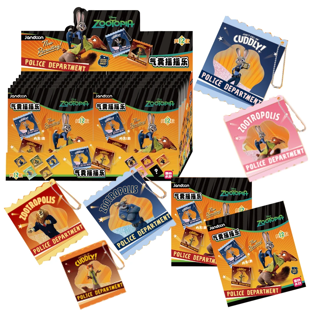

New Original JANDOON Zootopia Acrylic Shaker Blind Box Collection Anime Peripheral Display Desk Decor Trendy Accesorios Gifts