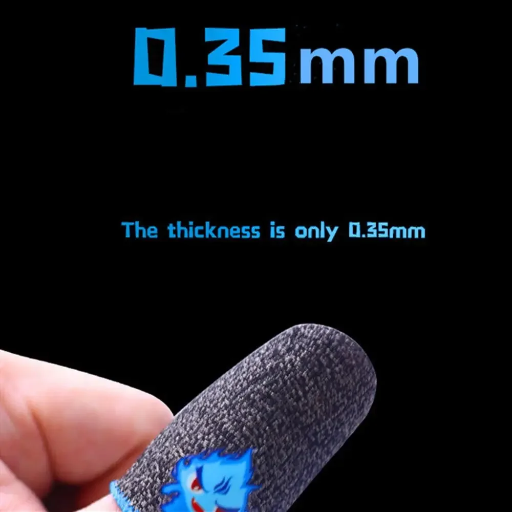 Sensitive Touch Screen Finger Sleeve Breathable Conductive Fingers Cover Prevent Hand Slide Anti-slip Breathable Cots