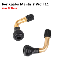 Air Nozzle Tubeless Tire Valve For Kaabo Electric Scooter Mantis 8 Wolf Warrior 11 King Vacuum Tyre PRV50 Spare Parts