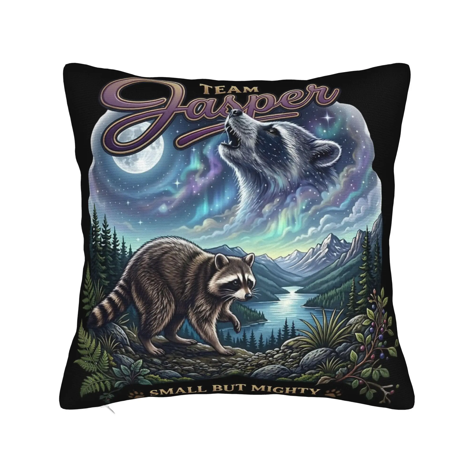 Jimothy Raccoon Pillowcase Product Printing Cushion Cover Decorative  Throw Pillow Case Cover Home Multiple Sizes