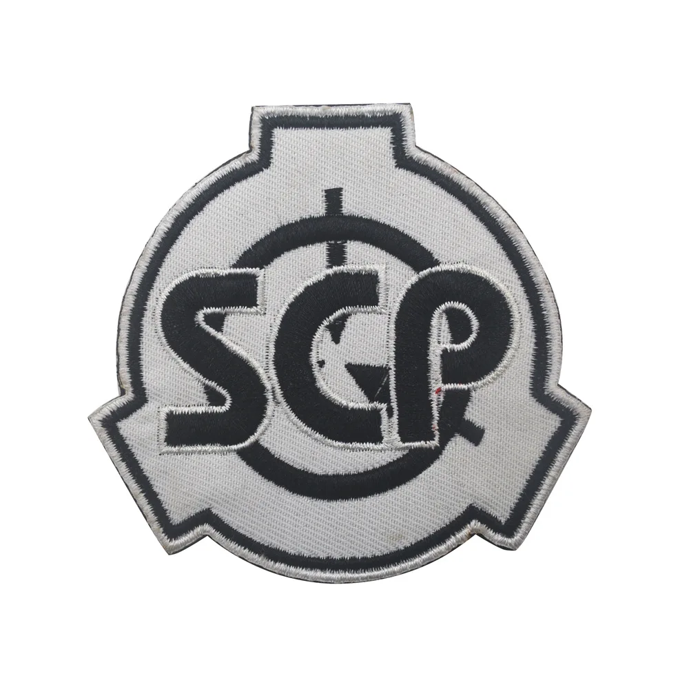 SCP Foundation Logo SCP Tactical Vest Patch Backpack Clothing Embroidered Sewing Patches Clothing Embroidered Military Patches