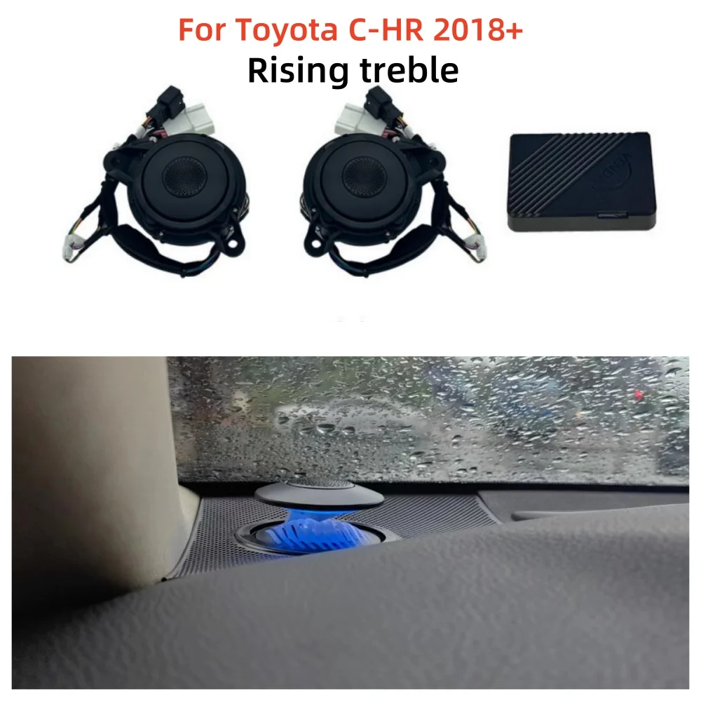 

Tweeter speaker For Toyota C-HR Rising treble Levitating elevating treble upgrade comes with atmosphere light Auto parts new