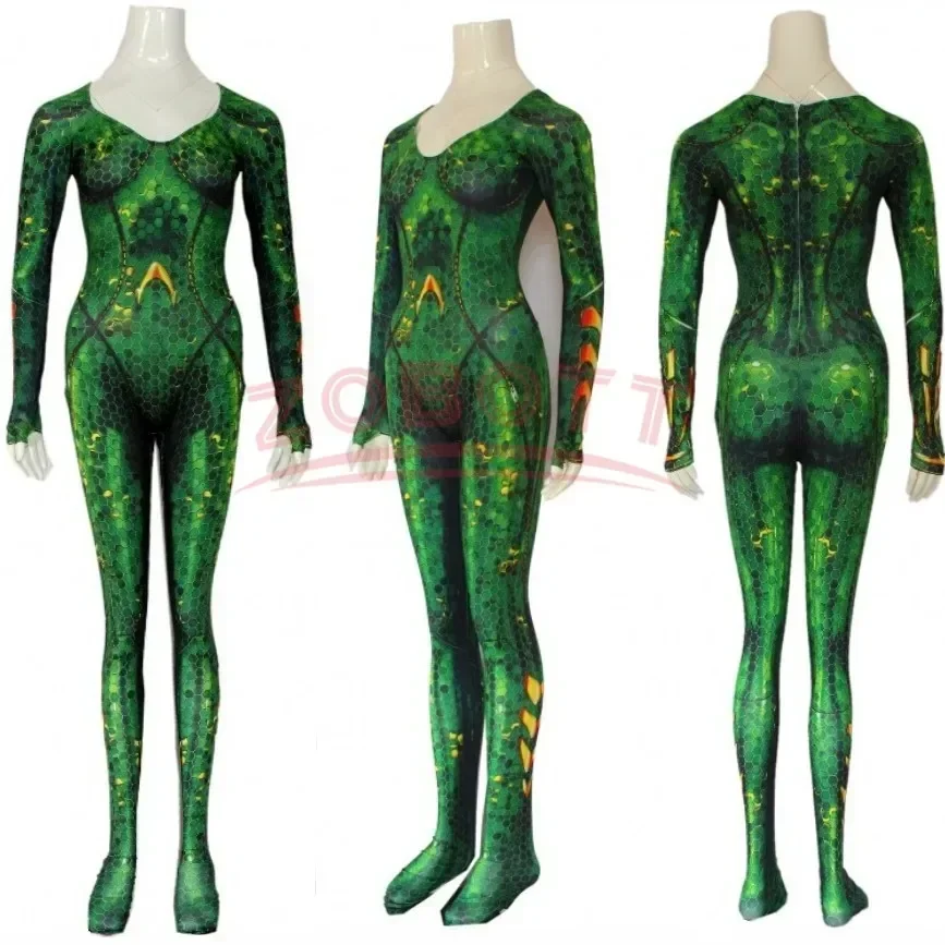 بدلة بدلة زنتاي للبطل الخارق آرثر كاري أورين زي تنكري لفيلم الهالوين أكوامان ميرا للبالغين