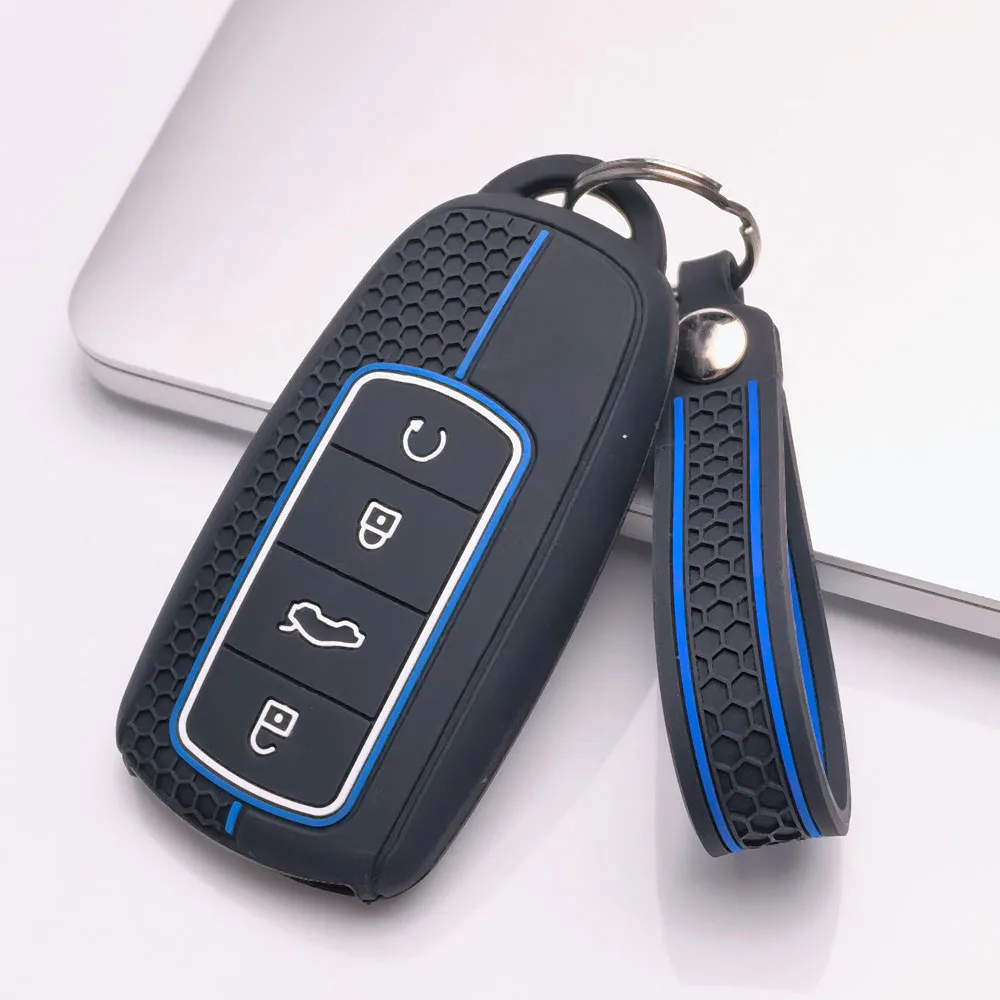 Key Fob Cover for Chery Tiggo 8 Pro Tiggo 7 Pro For Chery Omoda 5 For Exeed TXL TX VX LX with Keychain Anti-Scratch Shockproof