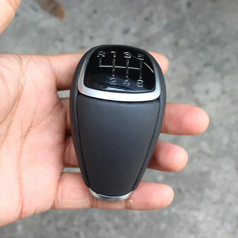 

437112 W200 M/T 6-скоростная кожаная ручка переключения передач Modern Santa Fe Sport 2012-2015