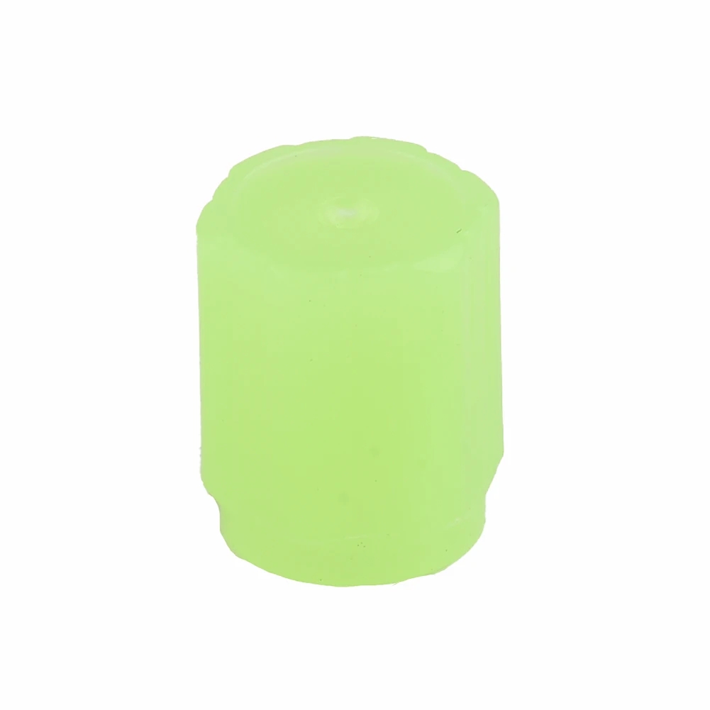 4 قطعة غطاء صمام إطار السيارة غطاء صمام إطار السيارة 8 مللي متر الدراجة الفلورسنت الأخضر سيارات الدفع الرباعي الدراجة SUVs 100% العلامة التجارية الجديدة وجودة جيدة