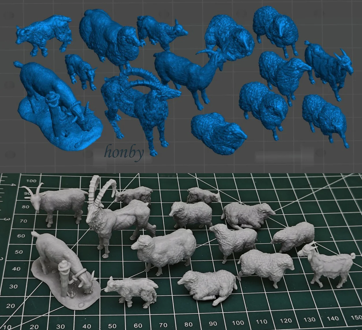 1/35 1/24 3D Printing Resin Model Accessory Platform DIY Animal Scene Creation Hobby Scene Making Accessories